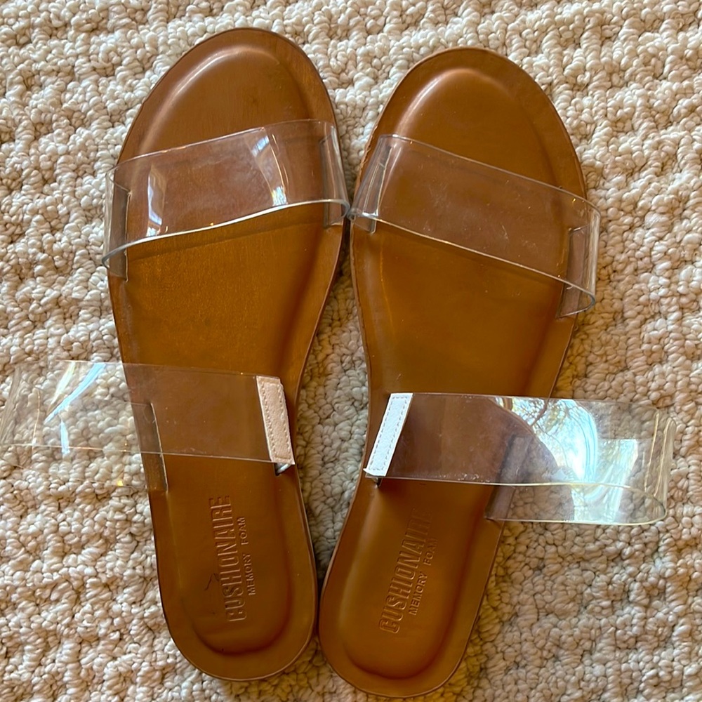 Womens’s Cushionaire 2 Band Slide Sandal. - Picture 7 of 11